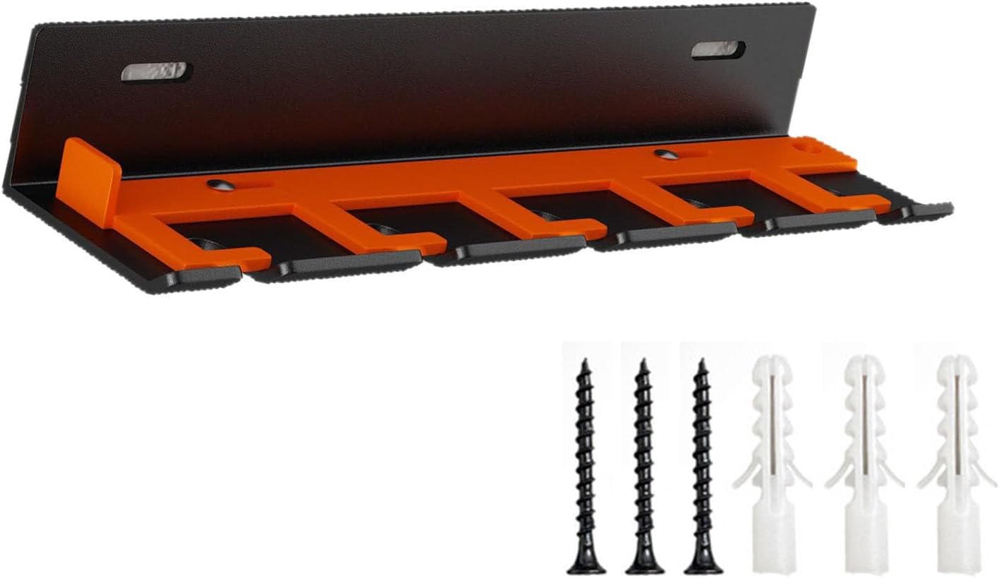 Porte-outils Pneumatique Mural Antirouille Avec 5 Emplacements Pour Outils Efficaces