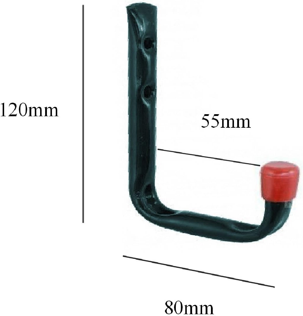 4 X Gendarmerie Crochets De Stockage, Des Mesures Échelles Tuyaux Outils Abri De Jardin