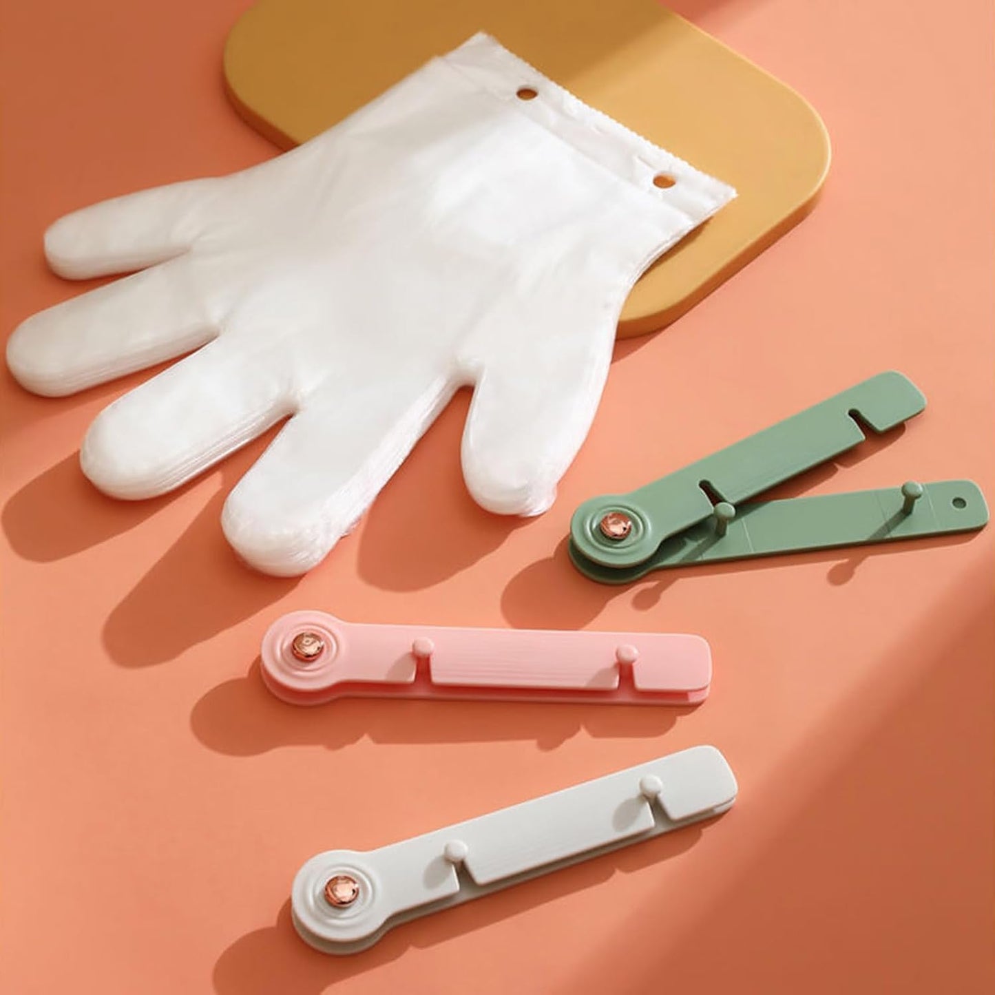 Support De Rangement Mural Pour Gants Pour La Maison, Le Restaurant, Les Gants, Solution D'économie D'espace, Organiseurs De Gants Muraux Avec Clip