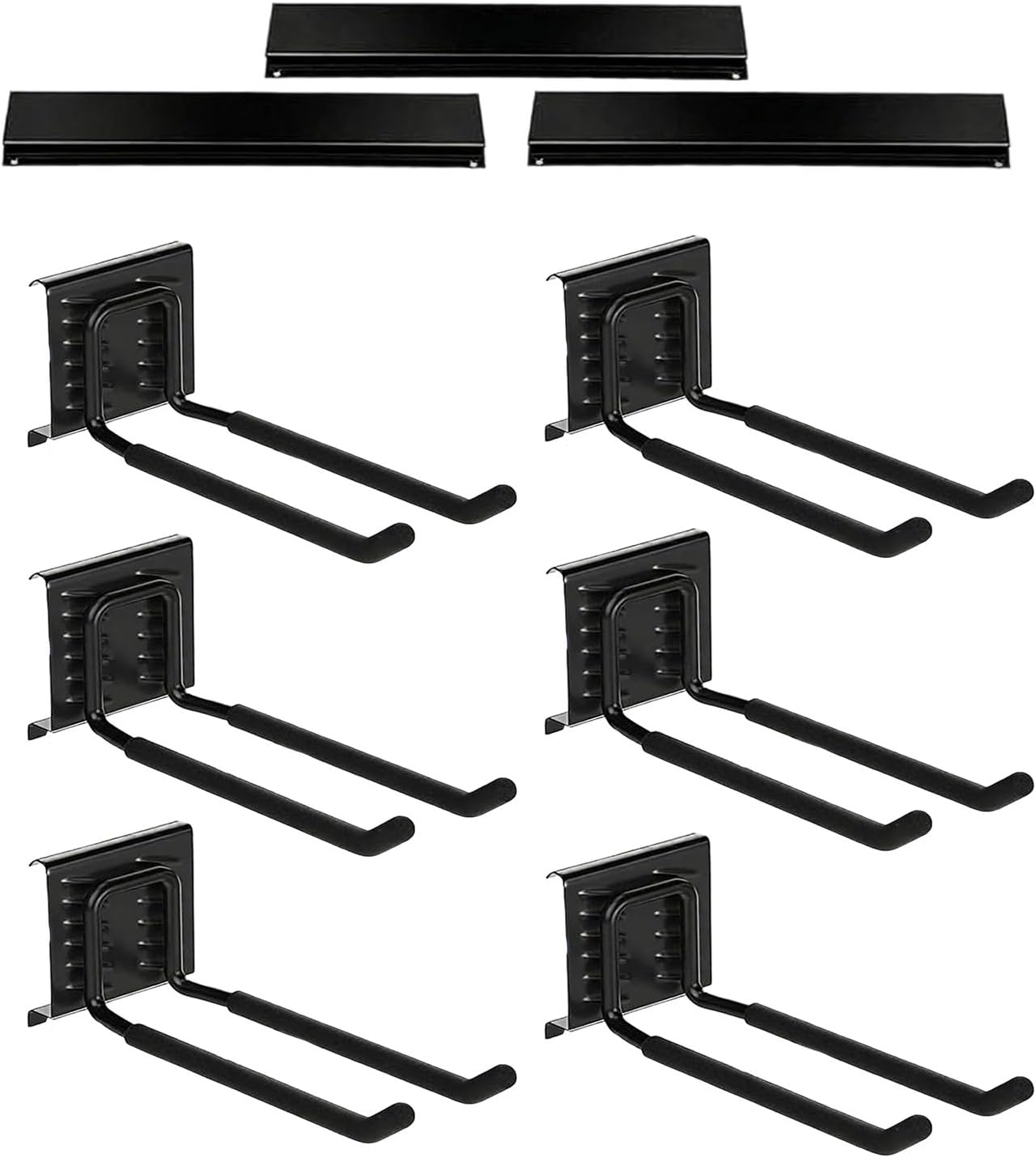 GENERIC Porte-skis Pour Garage, Système D'organisation De Matériel Antidérapant Robuste, Système De Rangement Mural Pour Skis, Pour équipement D'hiver, Support De Planche à Roulettes, Accessoires De Sport
