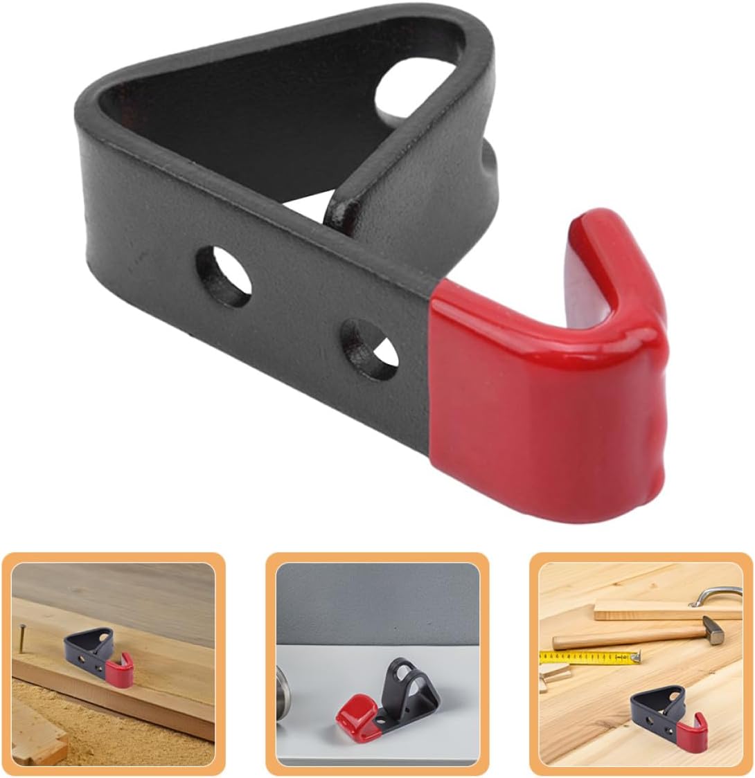 Housoutil Lot De 2 Crochets De Roue En Acier Robuste, Antidérapants Pour Jantes De Voiture, Support Mural Gain De Place Pour Rangement Garage Et Atelier, Compatible à Suspendre Jante Pneus,