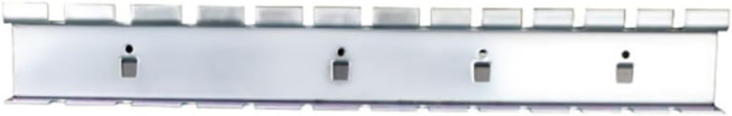  Healvian Support Mural Pour Tournevis En Acier Électroplaqué Antirouille, 12 Trous Pour 12 Outils, Étagère De Rangement Robuste Pour Atelier, Garage Et Espace Industriel, Porte-Outils