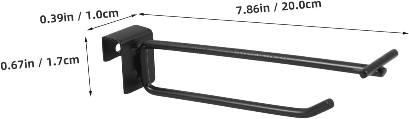  STOBAZA 5pièces Métalliques Pour Étagères De Universels Pour Snacks Bijoux Installation Facile Et Résistants