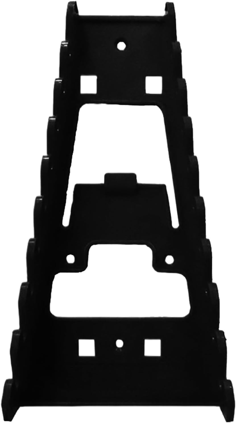 GENERIC Support De Rangement Pour Clés à Outils, Organiseur De Tournevis, Support Mural Robuste, Utilisation En Atelier De Réparation De Garage, 22 X 12 Cm, Noir, Rouge, 1 Pièce