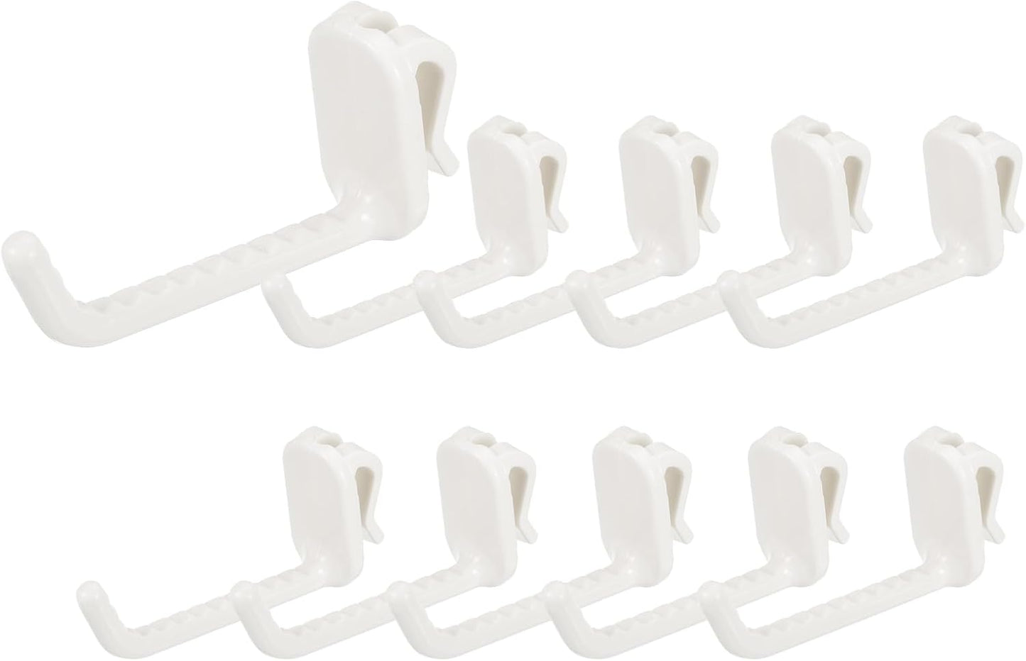  Sourcing Map Lot De 10 Crochets Muraux En Plastique Pour Panneau Mural De 7,6 Cm, Crochets D'étagère Pour Garage, Magasin, Entrepôt, Magasin, Maison, à Suspendre, Rose