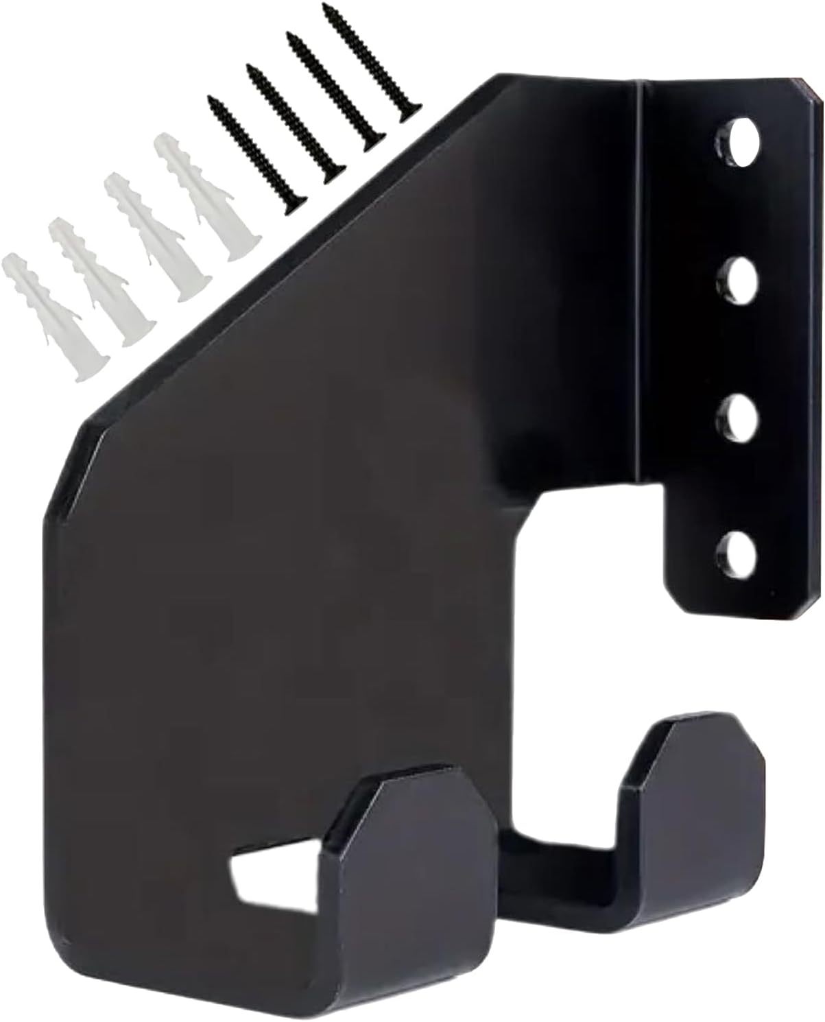  Générique Chainsaw Hanger Wall Mount, Garage Tool Rack, Heavy Duty Holder, Space-Saving Design, Stable And Secure, For Chainsaw Shovel Workshop Oil Pot Storage, 4.724x1.57x0.98x2.95x2.36 Inches