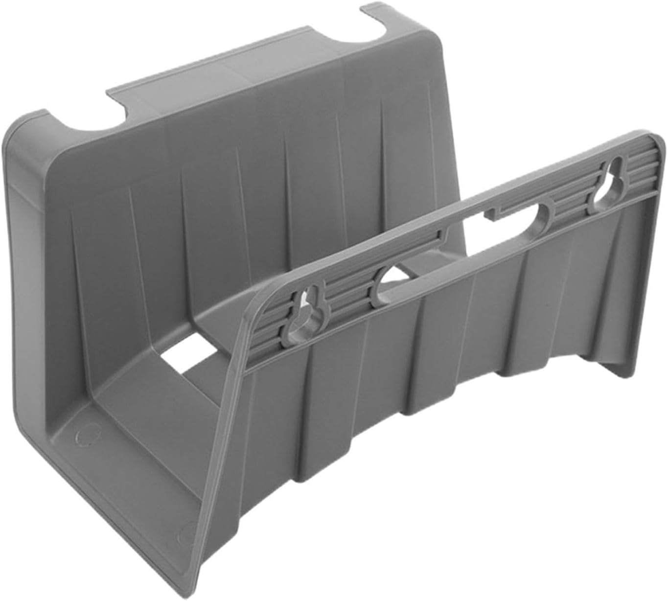 GENERIC Support De Tuyau En Métal, Support Mural Extérieur, Organisateur De Tuyaux Avec Maintien Ferme, Robinet Utilitaire Avec équilibre, Accessoire De Jardin, 22,5 X 16 X 14 Cm, Fixation Portable Pour Rail