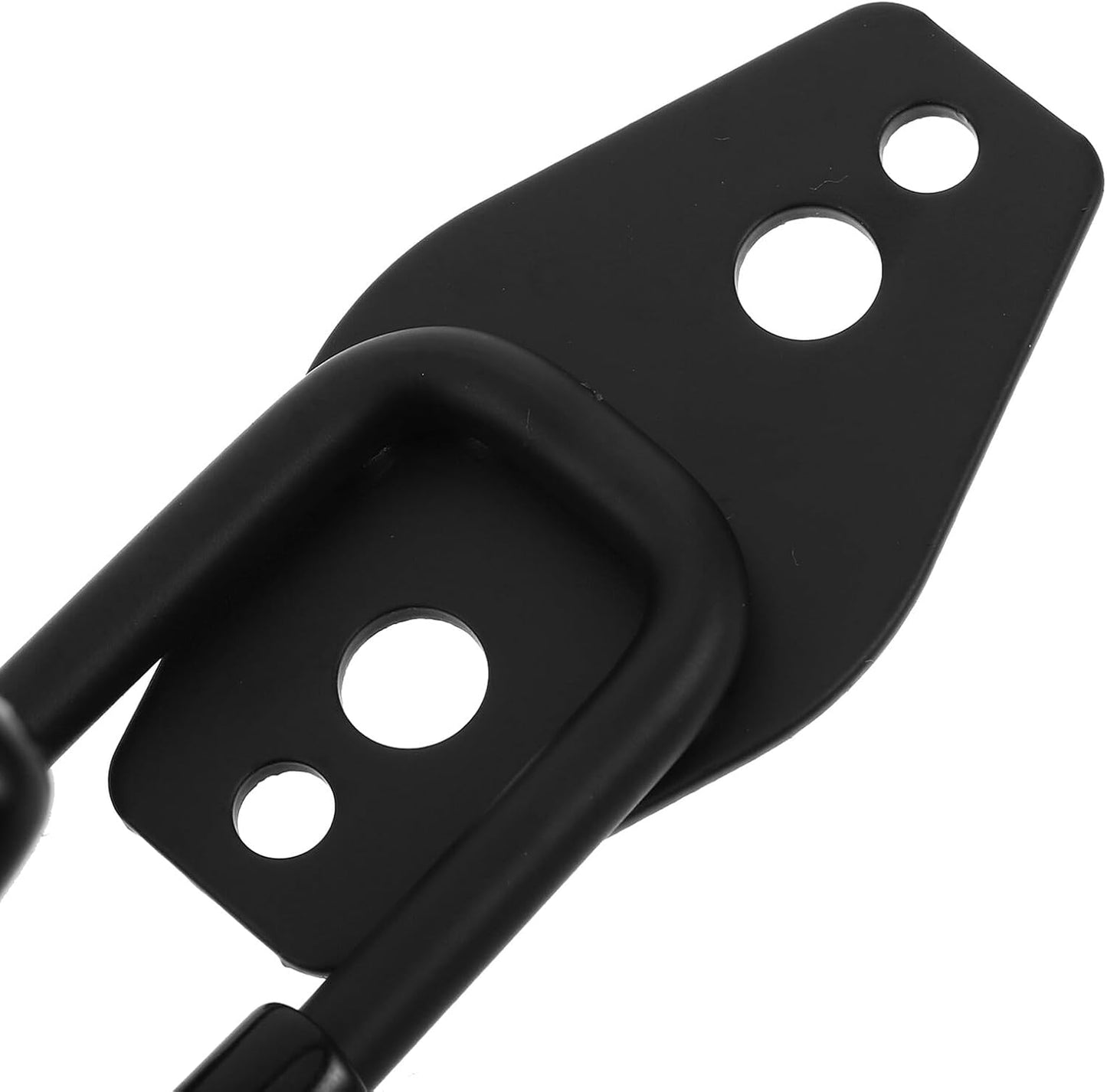  Gatuida Lot De 4 Crochets Métalliques Robustes Noirs Pour Garage Supports Muraux Lourds Avec Revêtement Antidérapant Crochets De Rangement Polyvalents Pour Outils Vélos Et Échelles