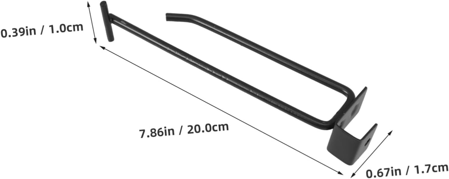  STOBAZA 5pièces Métalliques Pour Étagères De Universels Pour Snacks Bijoux Installation Facile Et Résistants