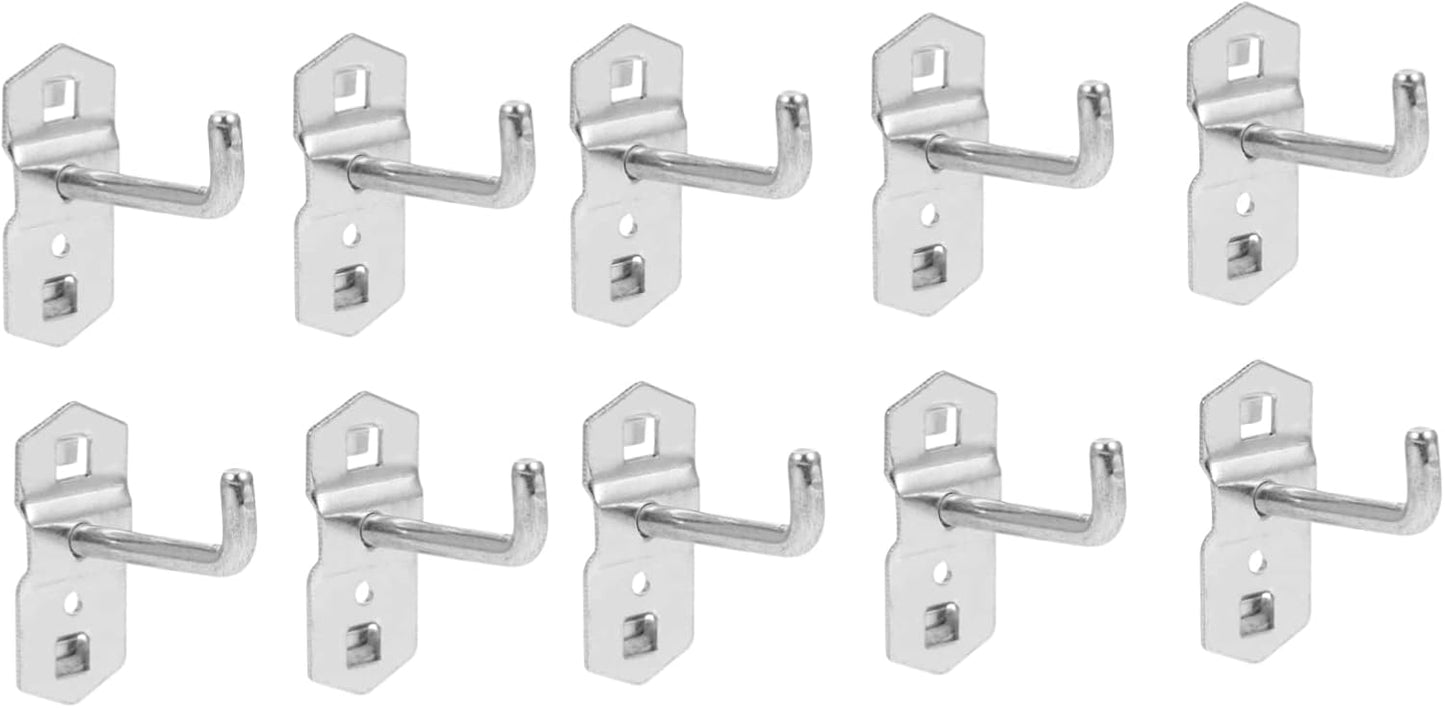  Housoutil 10pièces Organisateur à Crochets Pour Garage Maison Et Jardin Porte-outils Pour Échelles Chaises Tronçonneuses Outils à Main Et Balais Fixation Murale Simple