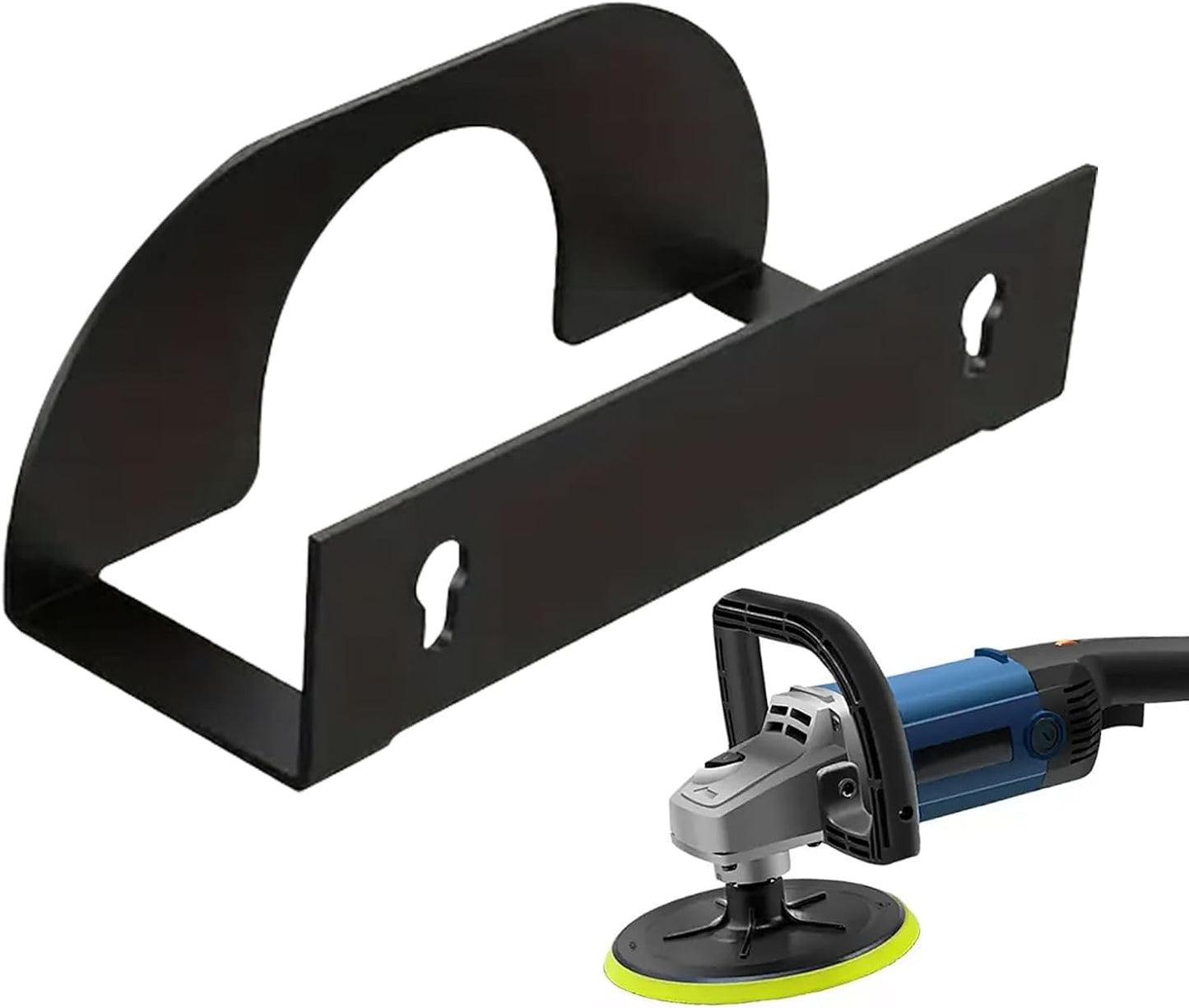 GENERIC Support Pour Outils électriques, Montage Mural, Support D'outils De Meuleuse, Résistant à L'usure, Très Résistant, Système De Rangement Pour Garage, Atelier, Abri De Jardin, établi 16 X 5 X 5 Cm