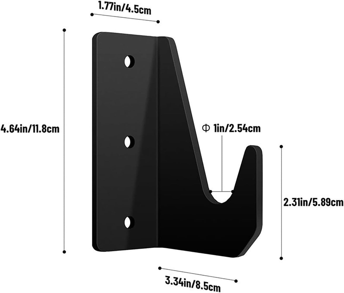 GENERIC Support Mural Pour Cric – Supports De Porte-outils De Garage En Acier, Support De Cric Hydraulique De Voiture, Organisateur De Rangement Peu Encombrant, Système De Fixation Murale Pour Ateliers