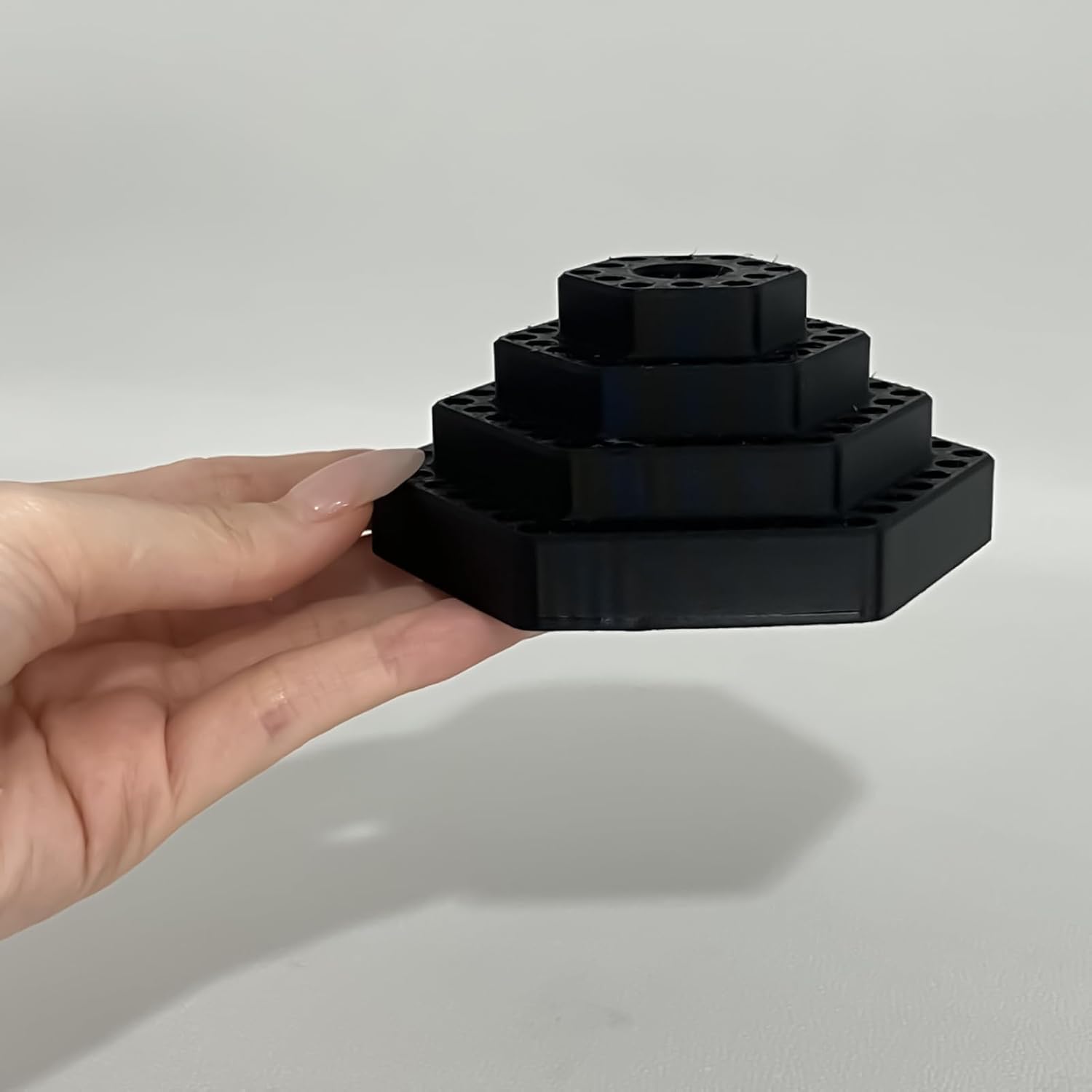  Générique Porte-Forets,Organisateur Pour Hexagonaux 4.8 Mm - Support D'de Vis | Pour Garage, Travail Du Bois, Outils Électriques, Construction, Placoplâtre, Charpentier, Maison