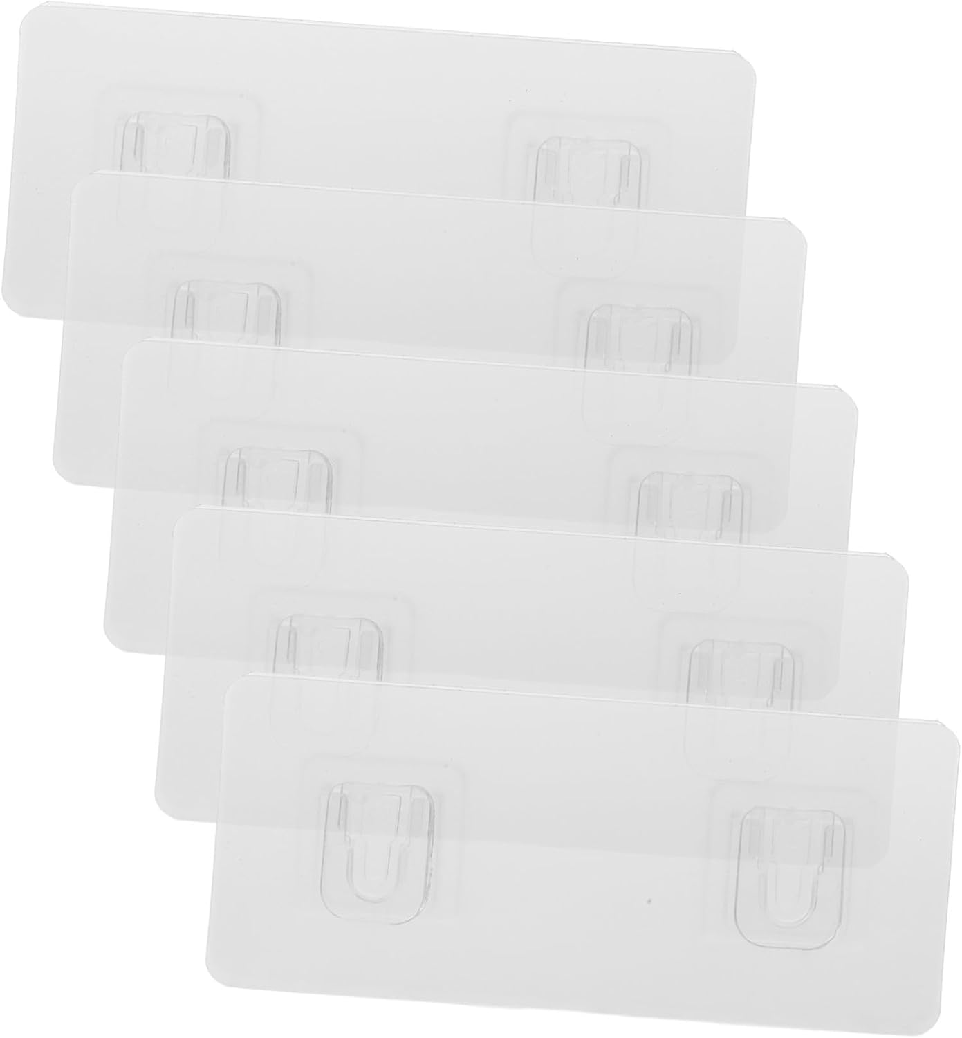  Cabilock 5ensembles Supports Adhésifs Pour Prises De Bureau Fixations Murales Et Supports De Rangement Pour Routeur Lot