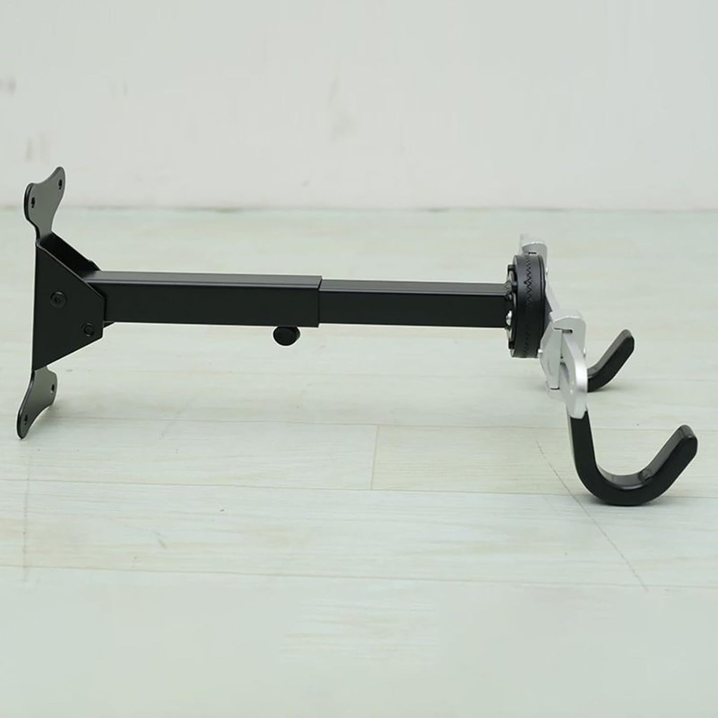  Support Vélo Mur | Support Horizontal Pour Vélo | Organisateur Porte-Manteau Réglable Robuste Pour Atelier Exposition Rangement Intérieur Organisation Et Gain De Place à La