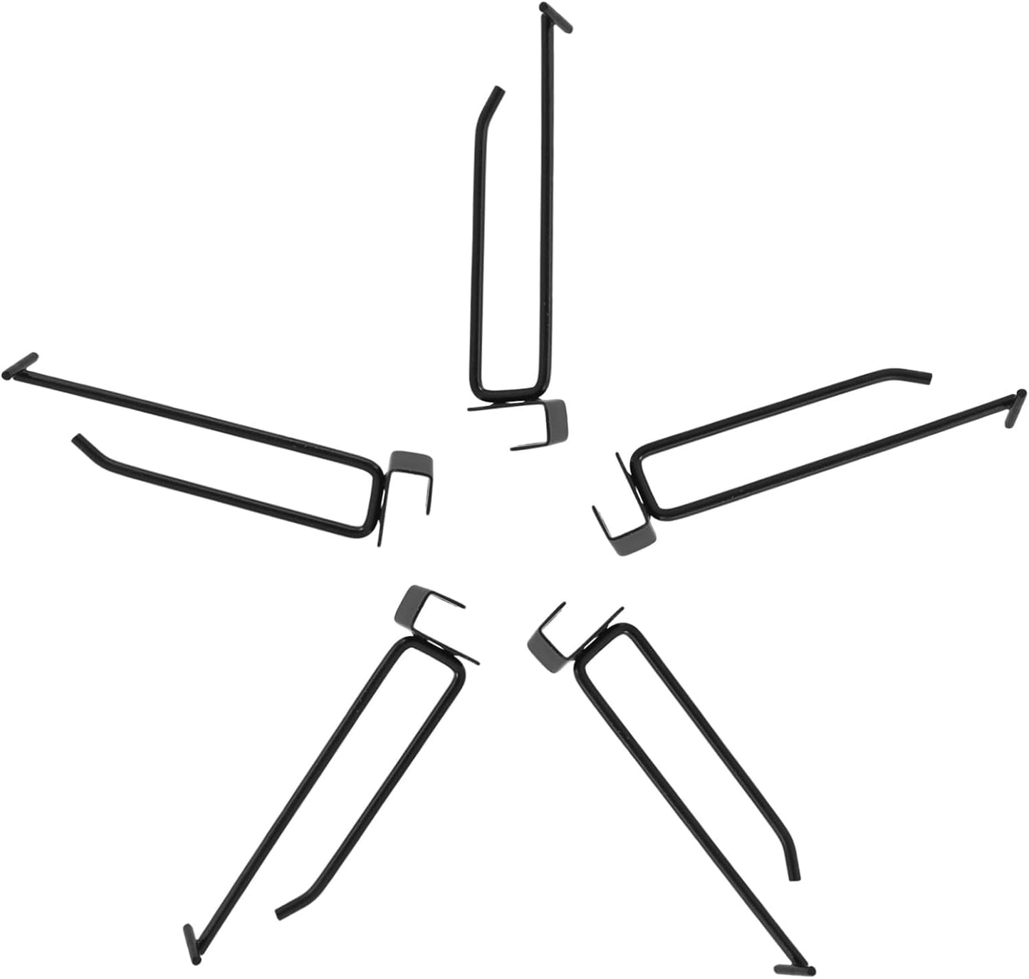  STOBAZA 5pièces Métalliques Pour Étagères De Universels Pour Snacks Bijoux Installation Facile Et Résistants