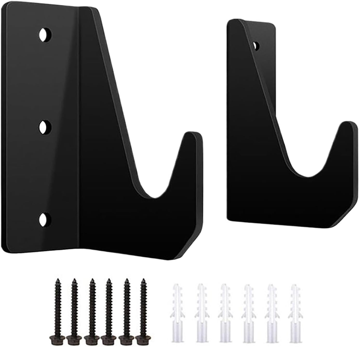  Support Mural Pour Cric, Support De Rangement Robuste, Support De Cric Hydraulique, Supports Peu Encombrants, 11,8 X 4,5 Cm, Organisateur De Garage De Qualité, Idéal Pour Les Magasins Automobiles Et