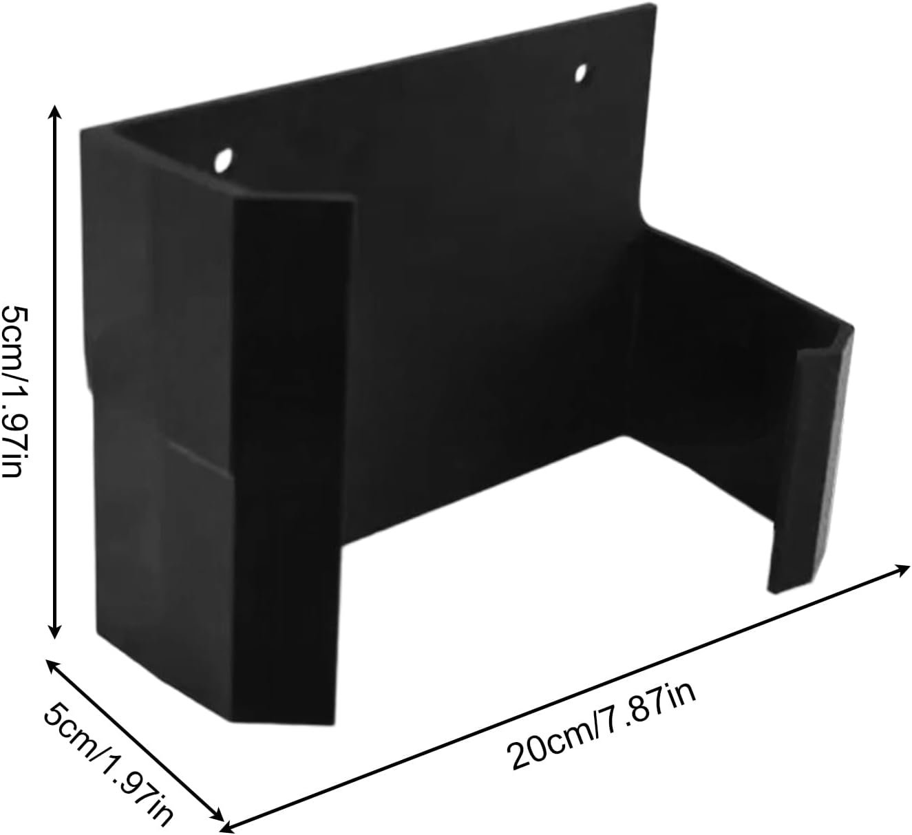 GENERIC Organiseur D'outils électriques – Support De Perçage Pour Rangement Mural De Garage | Construction En Métal Robuste Avec Fentes De Support Utilitaire, Antirouille Et Pour Perceuse électrique