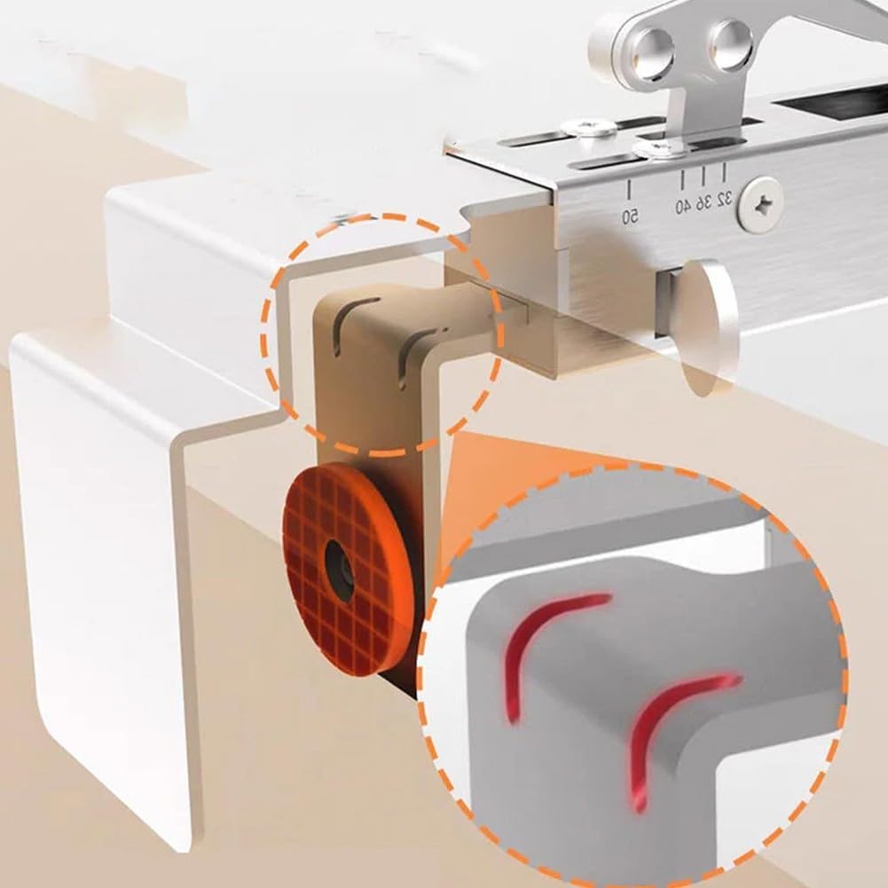  Clip De Fixation De Tiroir Réglable En Acier Inoxydable Avec Tête Robuste De 2 Mm D'épaisseur Pour Une Installation Rapide Sur Différentes épaisseurs D'armoire. Grand Nœud Argenté (pièce à Angle Droit