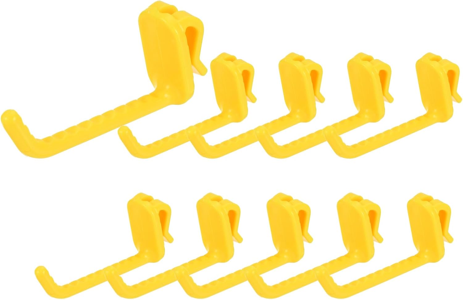  Sourcing Map Lot De 10 Crochets Muraux En Plastique Pour Panneau Mural De 7,6 Cm, Crochets D'étagère Pour Garage, Magasin, Entrepôt, Magasin, Maison, à Suspendre, Rose