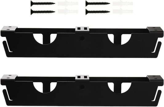  Porte-broyeur D'angle - Rack De Montage Mural Pour L'utilisation De L'atelier | Support Lourd Avec Crochets De Cordon, Organisateur à 2 Plans Pour Outils électriques Garage Renovation Workbench Side P