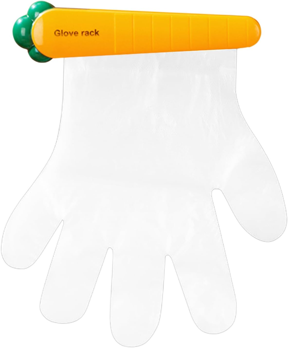  Porte-gants, Support Mural En Forme De Carotte, Organisateur Multifonctionnel Pour économiser De L'espace, Adhésif Puissant Pour Le Rangement De La Maison, Les Portes De Réfrigérateur, La