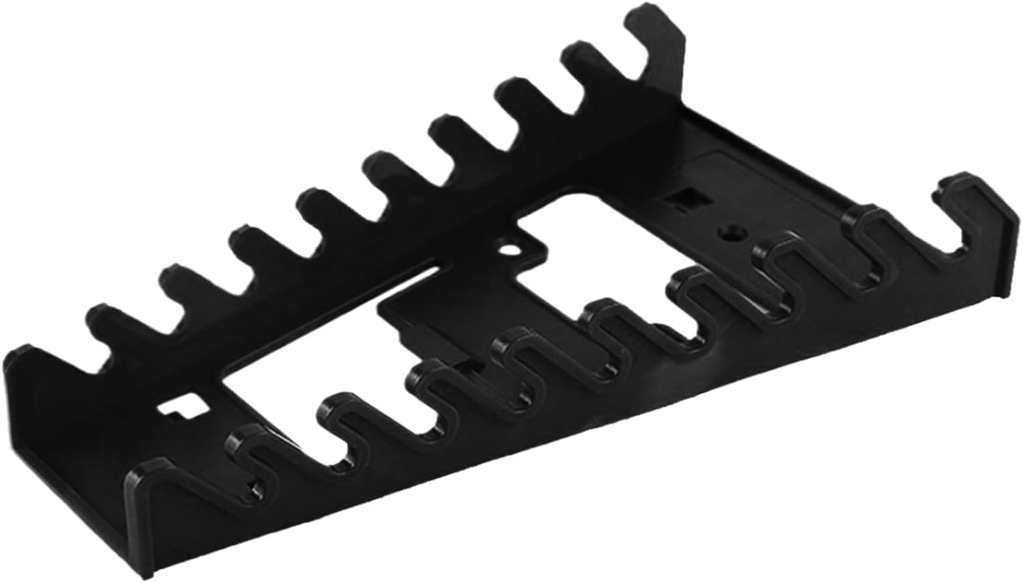 GENERIC Support De Rangement Pour Clés à Outils, Organiseur De Tournevis, Support Mural Robuste, Utilisation En Atelier De Réparation De Garage, 22 X 12 Cm, Noir, Rouge, 1 Pièce
