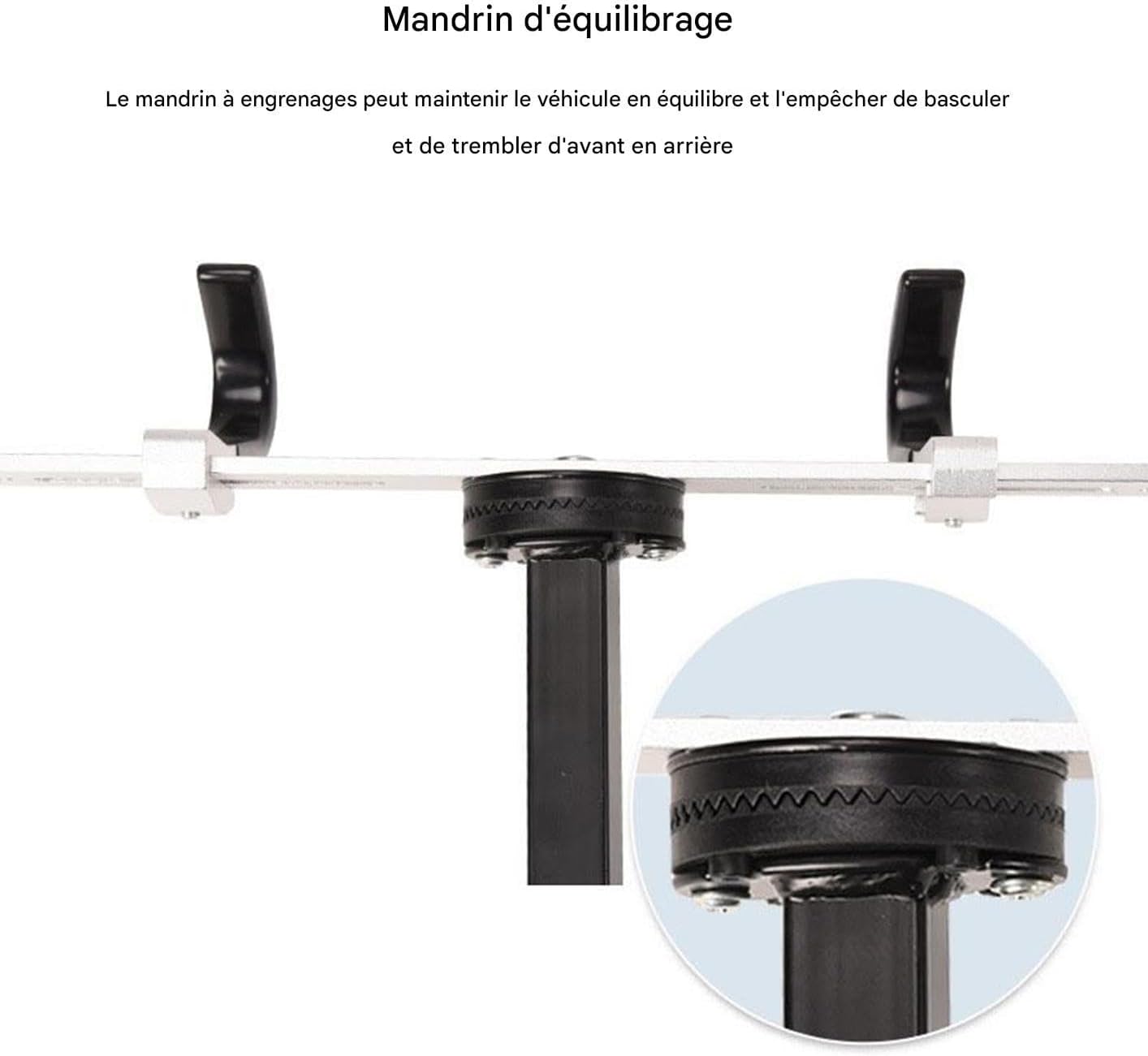  Support Vélo Mur | Support Horizontal Pour Vélo | Organisateur Porte-Manteau Réglable Robuste Pour Atelier Exposition Rangement Intérieur Organisation Et Gain De Place à La