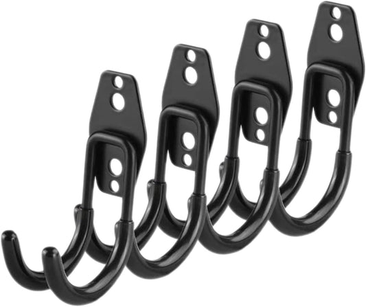  4Pièces Crochets Garage Robuste Support De Rangement Pour Outils De Jardin Vélo Accroche Durable Pour Étagère Organisation