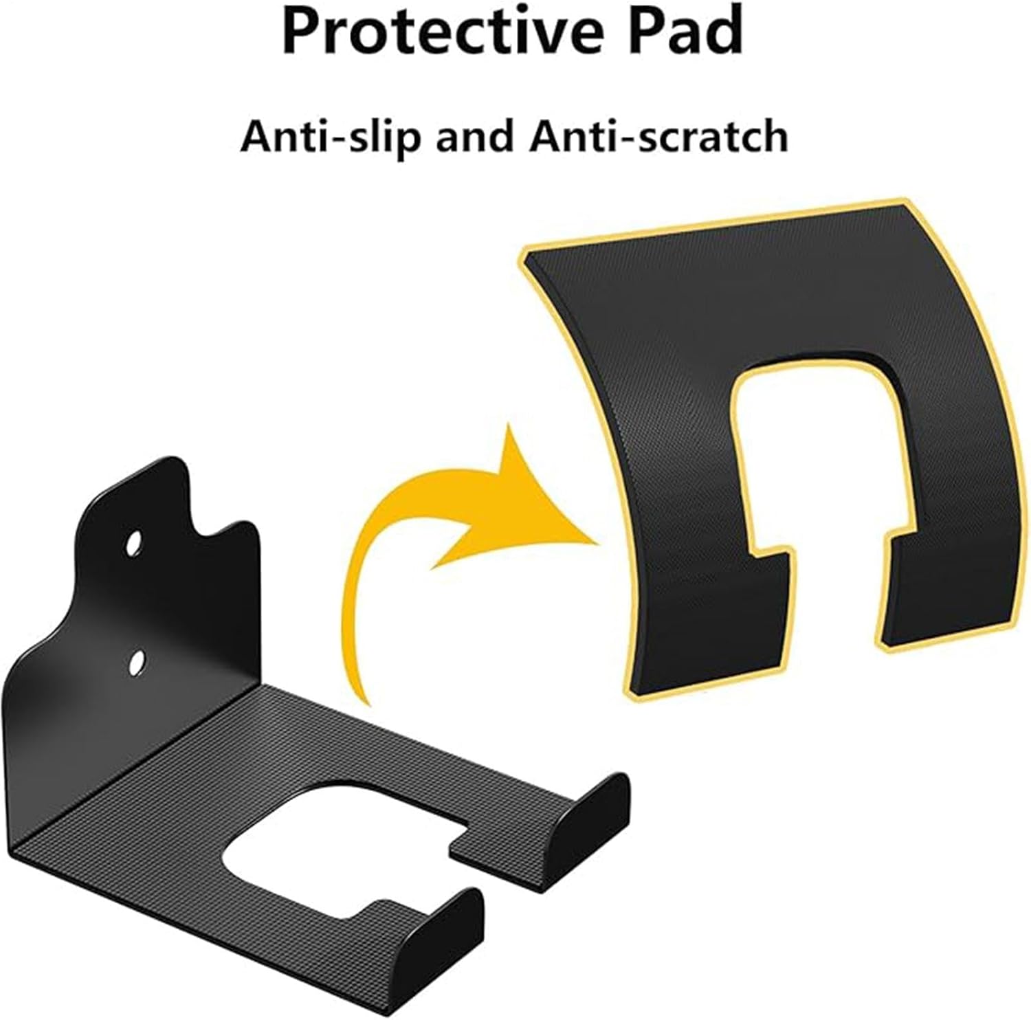 GENERIC Support Mural Robuste Pour Débroussailleuse | Support De Rangement Pour Débroussailleuse De Garage | Pour Intérieur Ou Extérieur, Jardin, Ferme, Sous-sol, Pelouse, Pelle, Râteau, Balai, Câble De