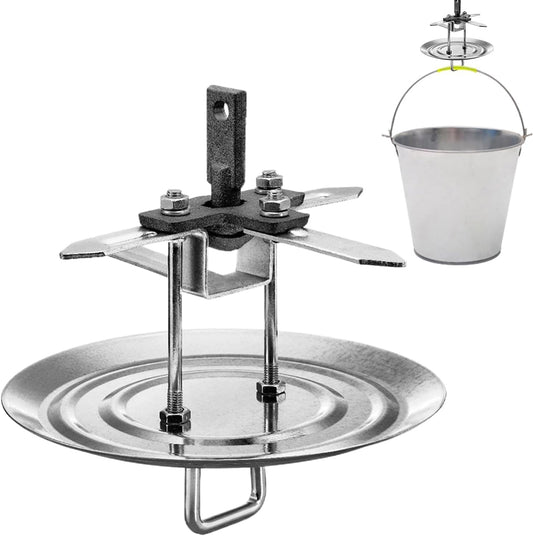 GENERIC Crochet Rotatif Pour Revêtement En Poudre – Crochet Pivotant Avec Disque, Revêtement En Poudre Pour Suspension D'objets, Maison, Atelier, Garage, Amateurs De Projet, Réparation De Véhicules