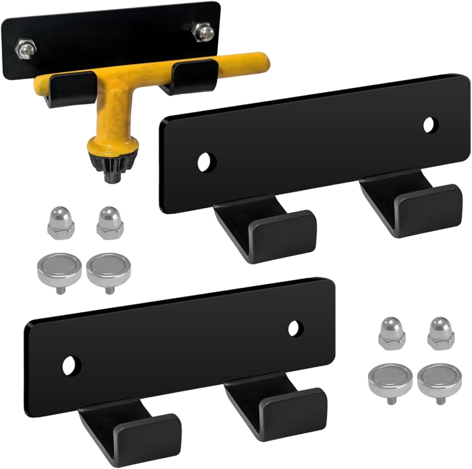  Porte-clé Magnétique Pour Mandrin - Rangement Magnétique Pour Atelier - Support De Rangement Pour Cuisine, Maison, Armoire, Perceuse, Menuiserie