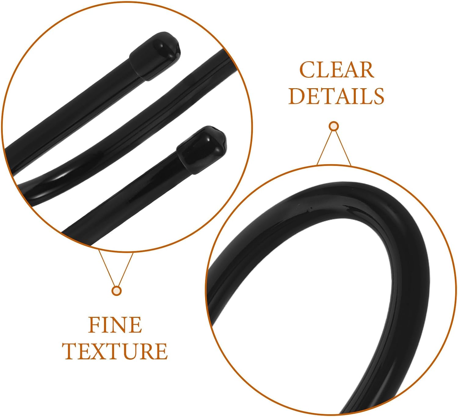  VALICLUD Lot De 6 Crochets Pour Clôture En Plastique Noir, Support Résistant Pour Accessoires De Piscine Et Outils, Pour Piscines Et Jardins, Gain De Place Assuré