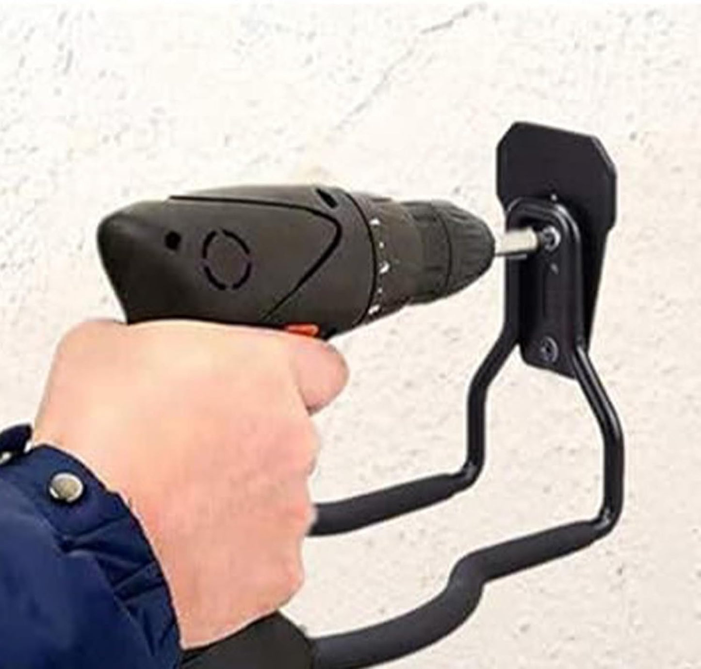  Générique Porte-Outils De Jardin Mural | Noir Antirouille,Jardin - Gain De Place Polyvalent Rangement Atelier Garage Maison Avec Crochets