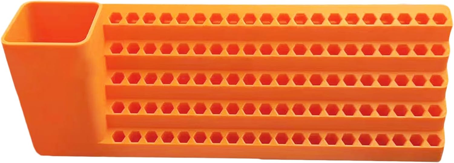  Organisateur De Tournevis - Rack De Rangement De Bits De Mural En Couches, Porte-écurie, Organisateur D'outils D'économie D'espace Pour électricien, Charpentier, Maison, Jardin, 9.45x2.2x3,15 Po