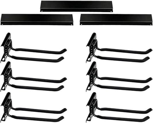 GENERIC Porte-skis Pour Garage, Système D'organisation De Matériel Antidérapant Robuste, Système De Rangement Mural Pour Skis, Pour équipement D'hiver, Support De Planche à Roulettes, Accessoires De Sport