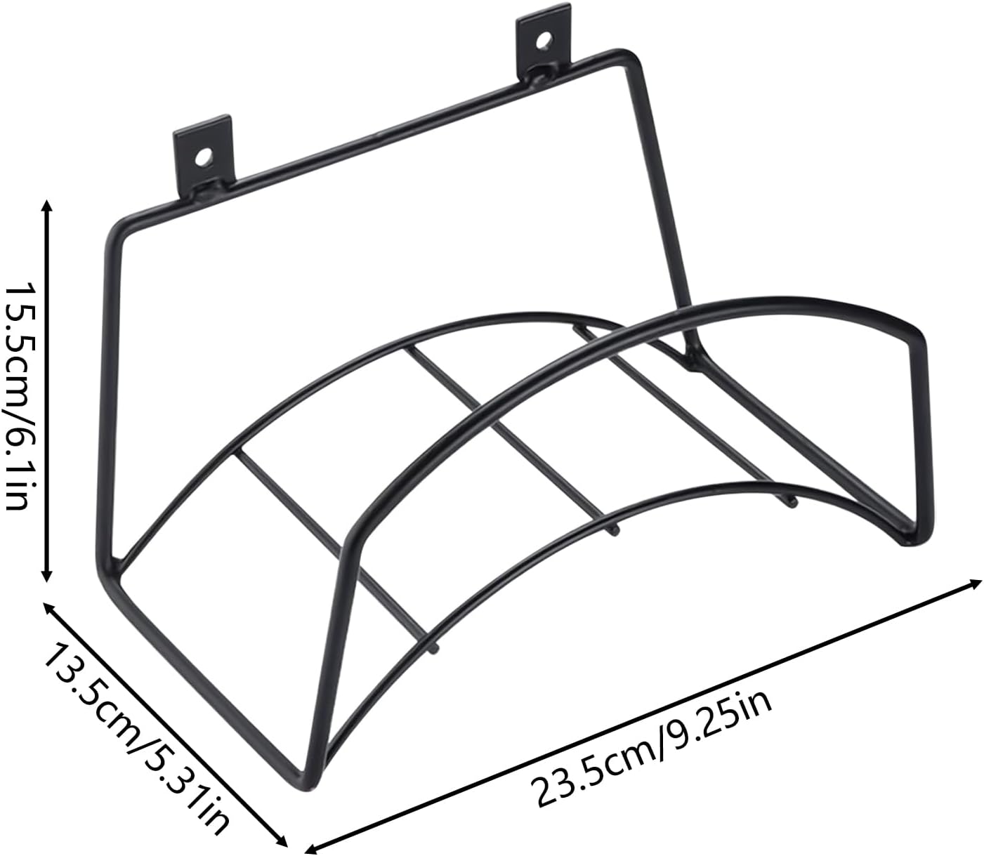  Generisch Support De Tuyau De Jardin, Organiseur De Connecteur D'eau, Support Mural Pour Pantalons, Suspension En Métal Robuste, Rangement Résistant à La Rouille, Pour Garage, Patio, Arrière-cour