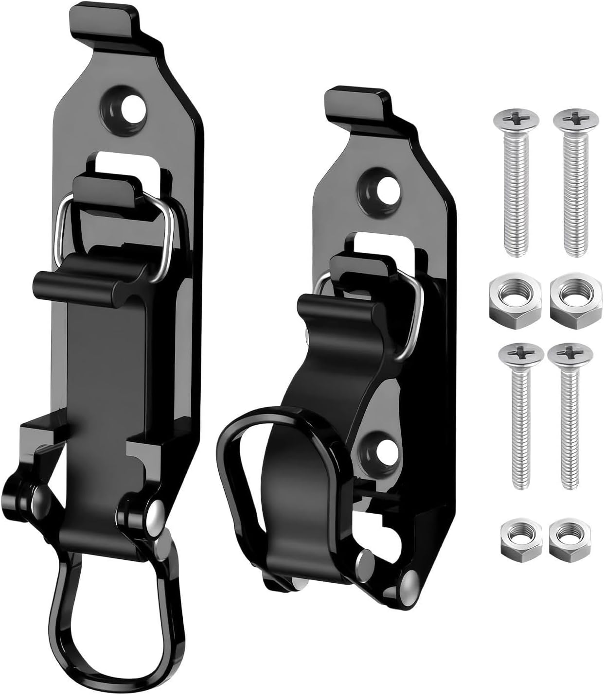  Lot De 2 Supports Muraux Pour Pelle - Pour Garage, Jardin, Camping-car, Camionnette, Travail, Véhicule Utilitaire, Quotidien, Pêche