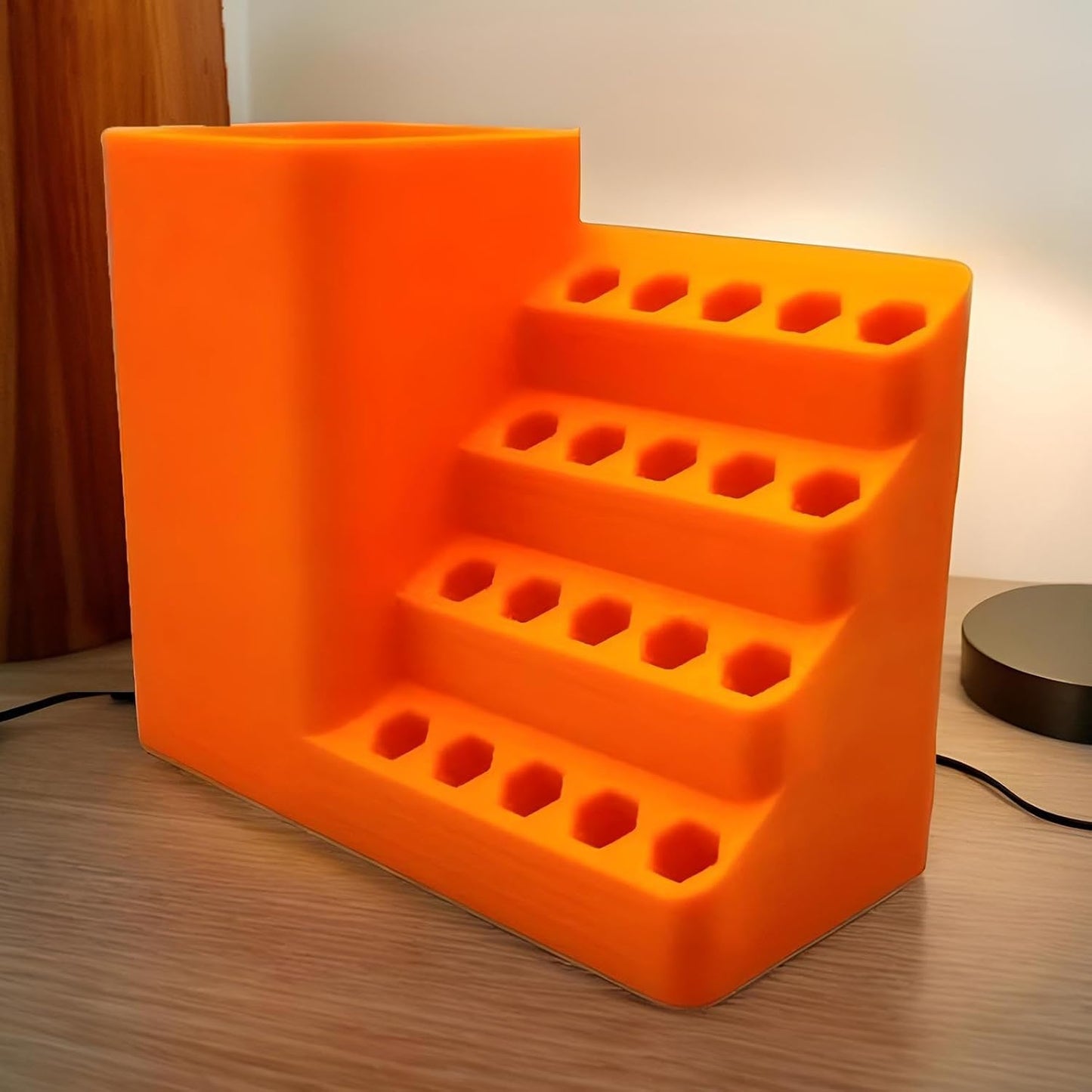 GENERIC Support De Rangement Pour Embouts De Tournevis De Précision, Support Antidérapant Pour Forets électriques, Solution De Rangement Adaptable, Pour Panneau Perforé, Atelier, Armoire, Abri De Jardin Et