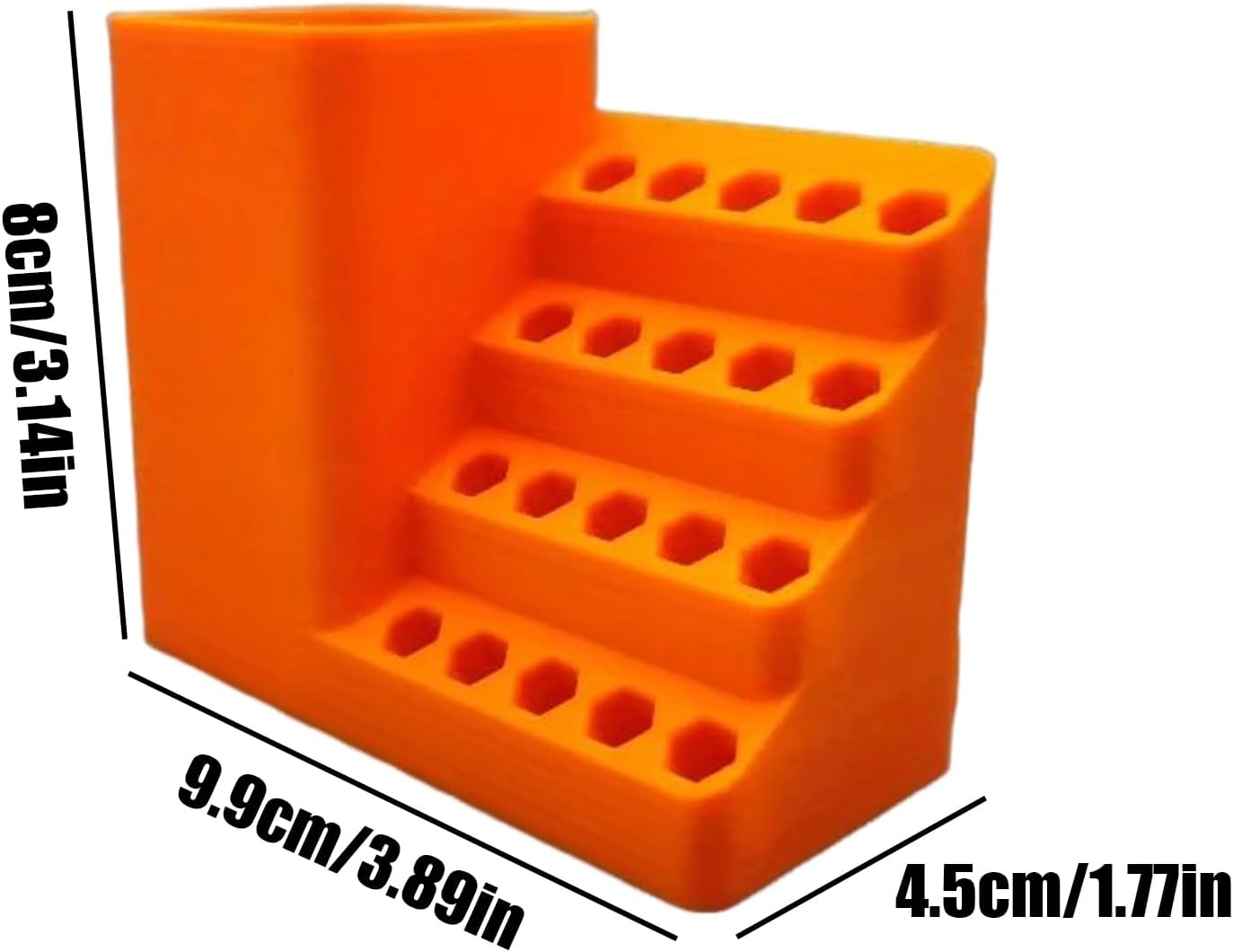 GENERIC Support De Rangement Pour Embouts De Tournevis De Précision, Support Antidérapant Pour Forets électriques, Solution De Rangement Adaptable, Pour Panneau Perforé, Atelier, Armoire, Abri De Jardin Et