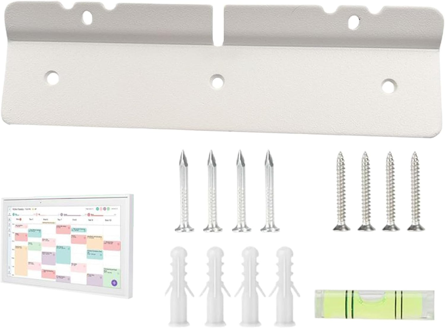  Support Mural Pour Calendrier Digital,Support Réfrigérateur Pour Agenda Numérique - Porte-Organisateur Avec Présentoir Pour Réfrigérateur | Accessoires Bureau Maison Salon Chambre à