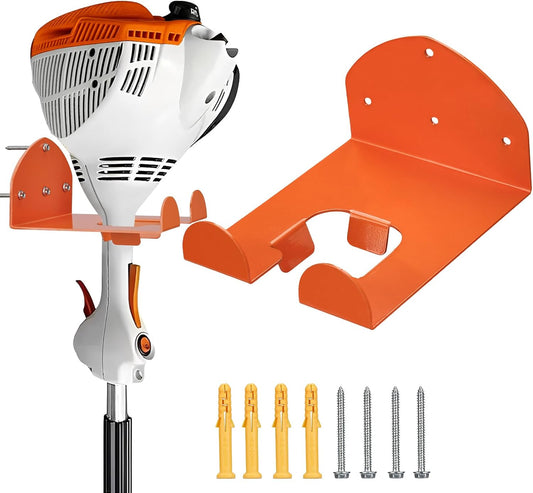  Porte-outils De Garage Et De Jardin – Support Mural Robuste De 17,8 Cm Pour Désherbeur, Support Pour Débroussailleuse/taille-haie/souffleur De Feuilles/tronçonneuse, 1 Paquet – Solution D'organisation