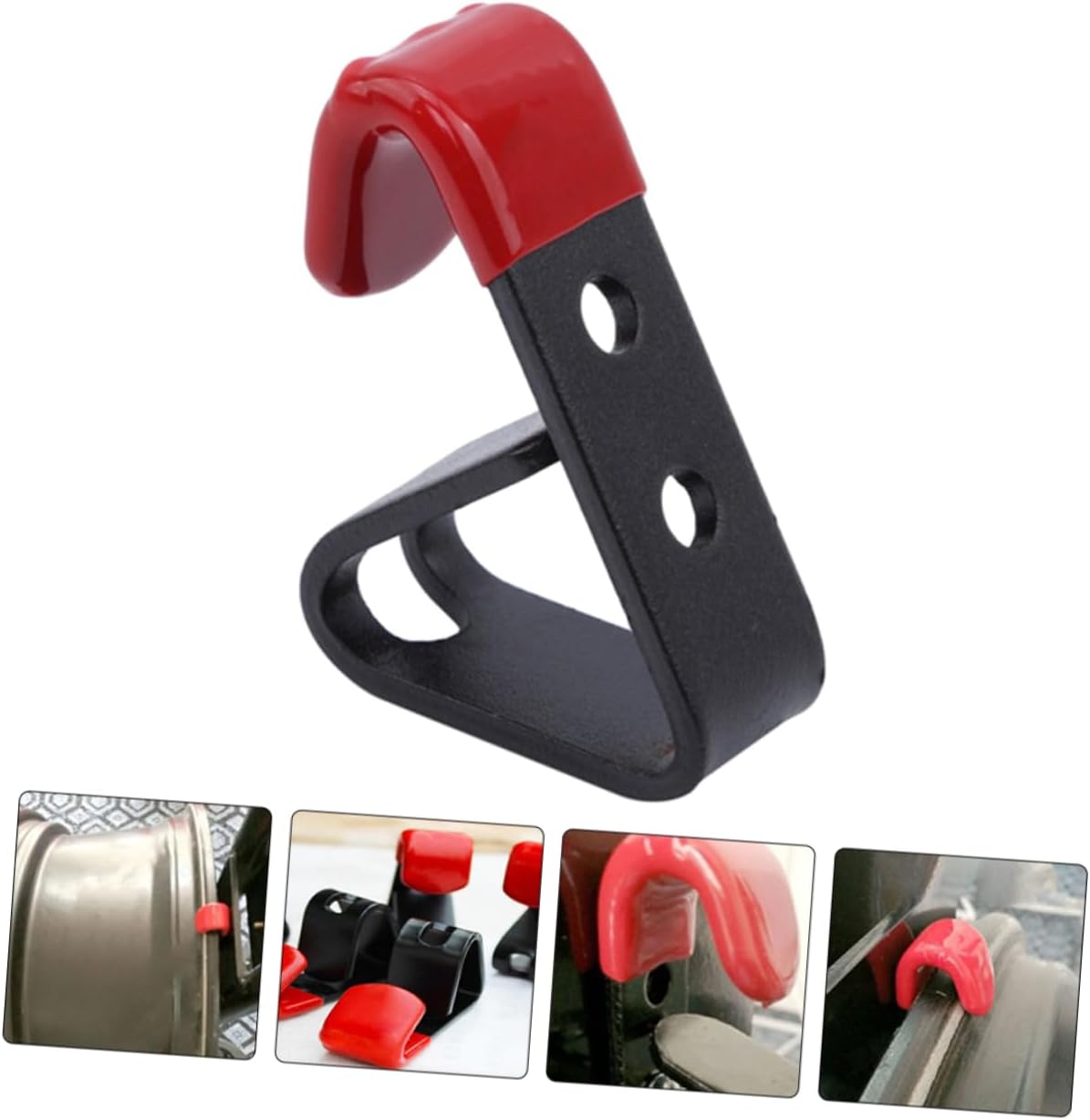  Gatuida 5 Pièces Support Mural Pour Jantes Aluminium Crochets Pour Affichage De Roues Et Moyeu Étagère De Durable Et Facile à Installer Accessoire Auto Pour Atelier Et Magasin Rouge Noir