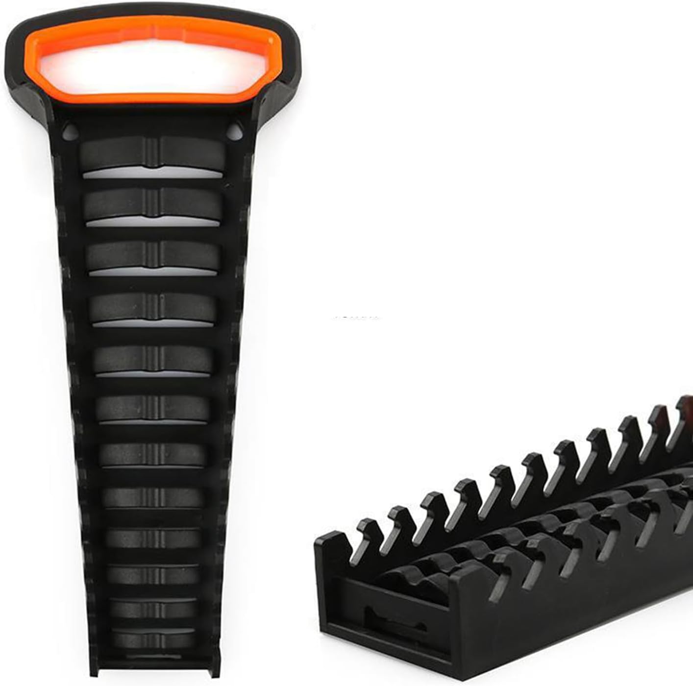  Porte-outils Multi-fentes Pour Clés à Cliquet - Rangement Des Outils - En Plastique - Rails - Plateau Pour La Maison Et Les Espaces De Travail - Garage - Support D'outils De Réparation De Voiture