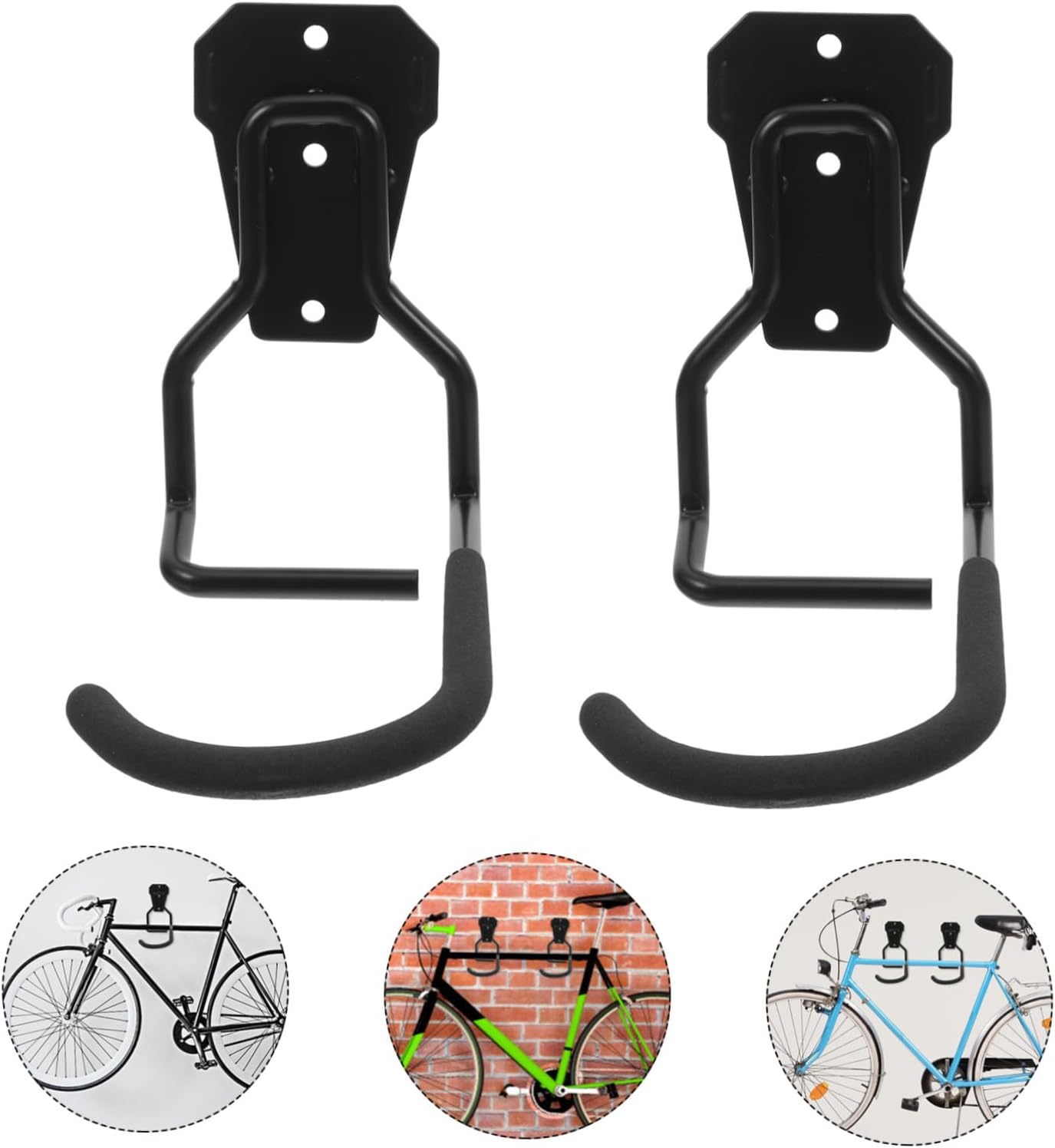  Gatuida 4 Pièces Support De Rangement Pour Outils De Garage Crochets Muraux Pour Garage De Crochets Pour Outils Support Mural Pour Stockage Robustes Pour