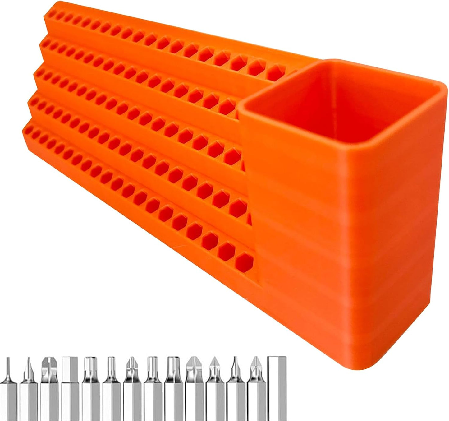 GENERIC Étagère De Rangement Pour Tournevis - Organiseur D' De Tournevis Pour Cave, Jardin, Menuiserie, Garage, Mécanicien, Atelier, Maison, Construction