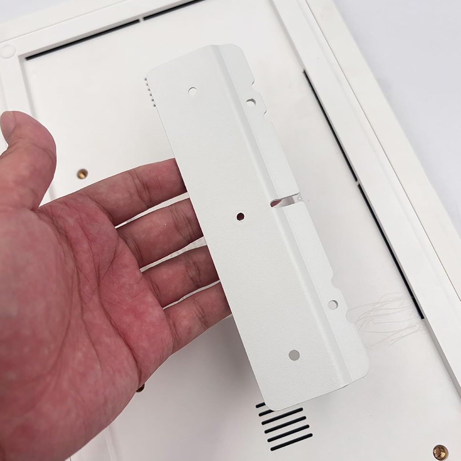  Générique Kit De Fixation Murale Pour Calendrier Numérique,Support Réfrigérateur Pour Agenda Numérique,Accessoires Organiseur Réglables Bureau Cuisine | Compatible Frigo Bureau Salon Chambre