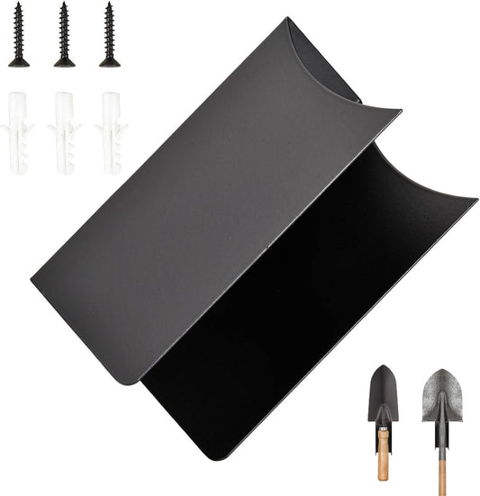 Genérico Support Mural De Balai Avec Montage étagère à Outils De Jardin Organisateur En Acier Pour Cuisine, Buanderie, Appartement, Sous-sol, Espace Extérieur, Jardin, Cour, Maison, Rack Durable