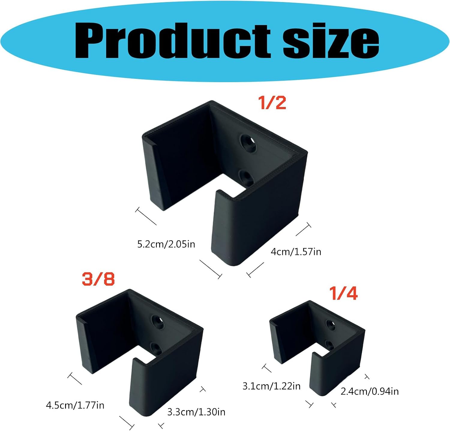  Lot De 3 étagères De Rangement Murales Efficaces, Adaptées Pour Clés à Cliquet 1/2, 3/8, 1/4", Organisateurs De Garage, Porte-outils Simple