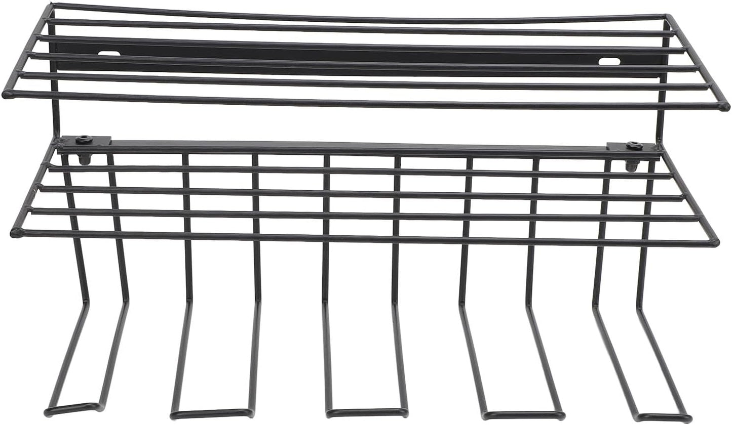  Organisateur De Puissance Organisateur Mural Moup De Travail Heavy Duty Floating Toolflfl Half Mur Murd Storage Rack For Power Tool Drill Garage Atelier Organisateur Iron 15,6